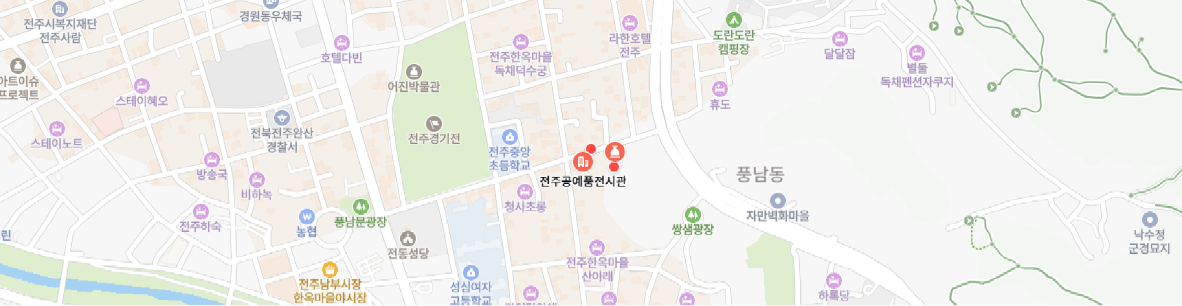 고성 위치 지도 또는 이미지